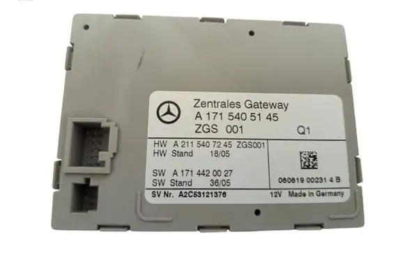 Mercedes-Benz SLK R171 Gateway control module A1715405145 A2115407245 A2C53121376