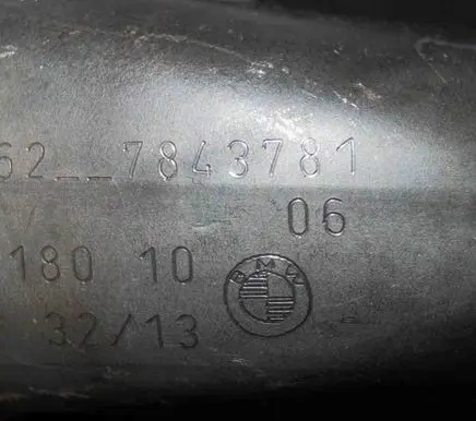 BMW 6 F12 F13 Exhaust manifold 7843781