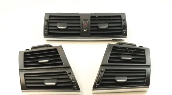 BMW X6 M Dash center air vent grill 9210705 9220101 9227768