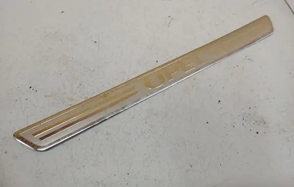 Opel Astra J Front sill trim cover 