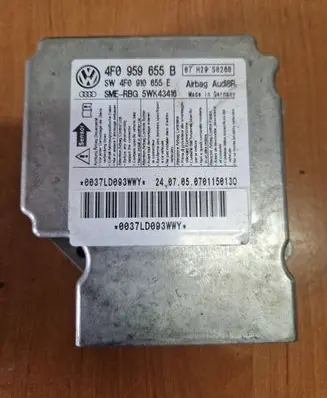 Audi A6 S6 C6 4F Airbag control unit/module 4F0959655B 07H29S0260 5WK43416