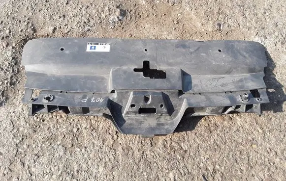 Peugeot 407 Front bumper upper radiator grill