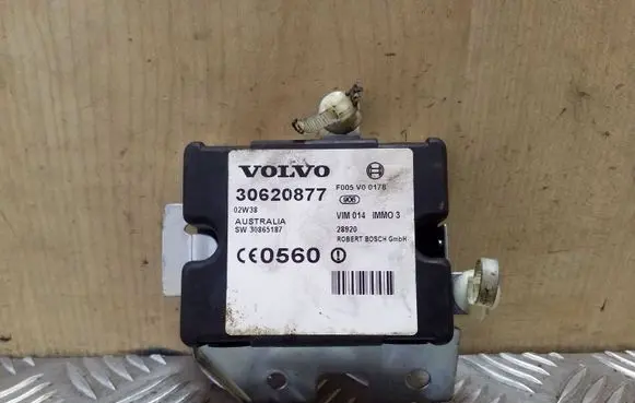 Volvo S40, V40 Immobilizer control unit/module 30620877 SW30865187