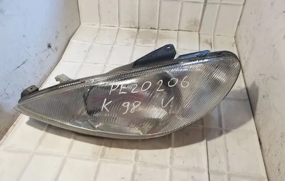 Peugeot 206 Headlight/headlamp 9632689380 67735770