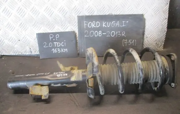 Ford Kuga I Front shock absorber with coil spring 163KM