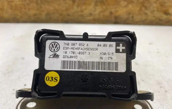 ESP acceleration yaw rate sensor