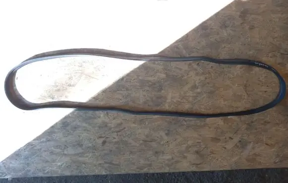 Peugeot 4007 Loading door rubber seal (on body) 