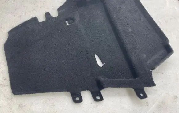 Tesla Model X Trunk/boot lower side trim panel 107835200b