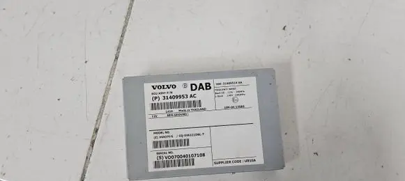 Volvo S60 Other control units/modules 31409953AC 10R0412586 31409514AA