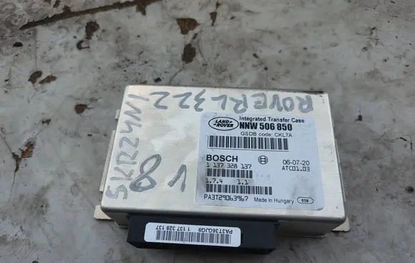 Land Rover Range Rover L322 Gearbox control unit/module 1137328137