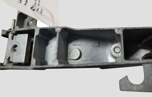 Peugeot 407 Rear door exterior handle 9653401680