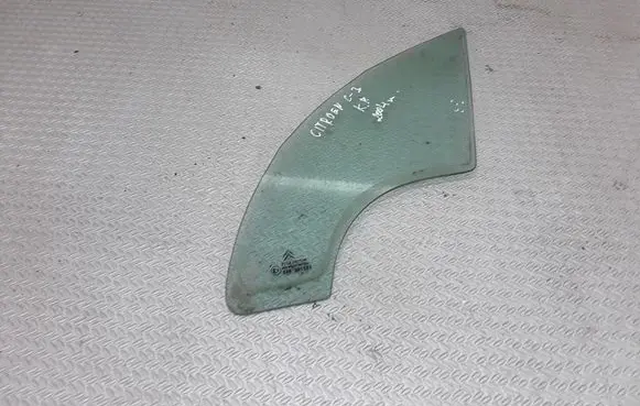 Citroen C3 Front door vent window glass four-door 