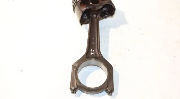 Piston with connecting rod