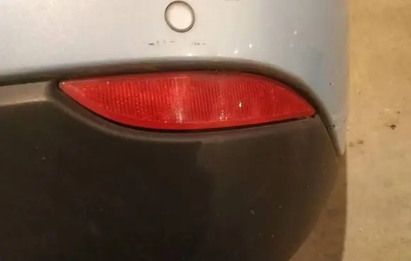 Renault Fluence Rear tail light reflector 