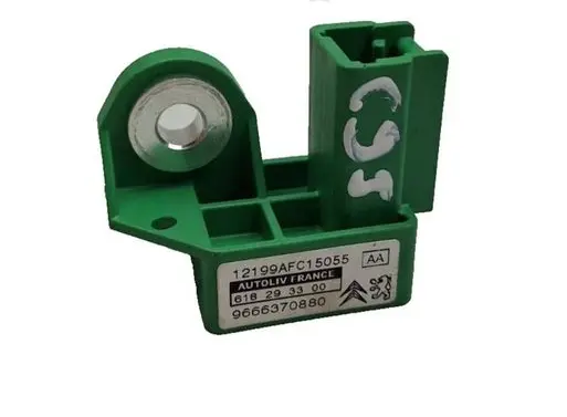Airbag deployment crash/impact sensor