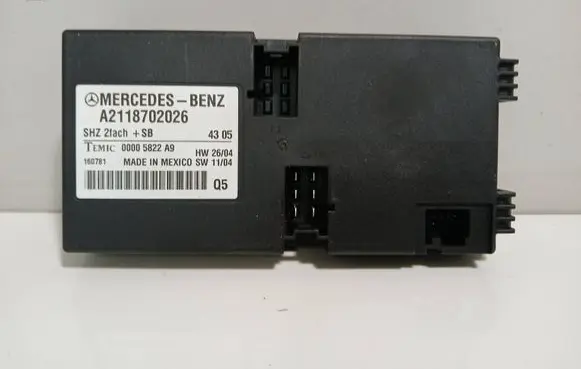 Seat control module