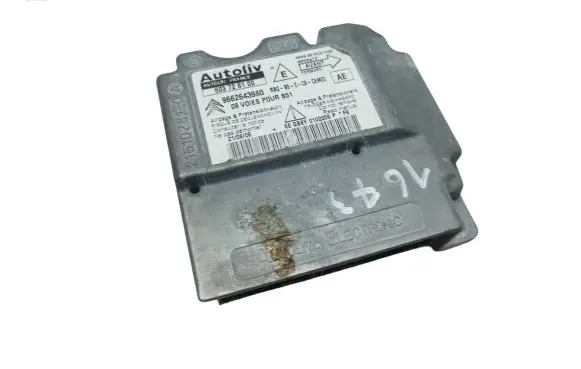 Citroen C4 I Airbag control unit/module 9662643980 603726100