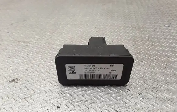 Opel Zafira B ESP acceleration yaw rate sensor 13257072