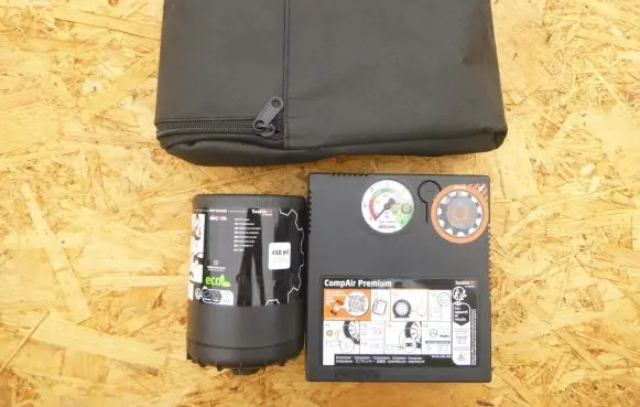 Fiat 500 Tire air pump compressor 