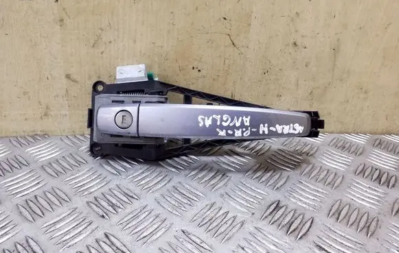 Opel Astra H Front door exterior handle 24463526