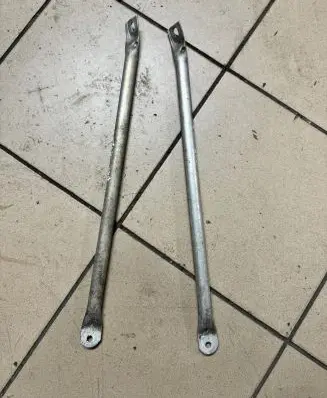 BMW 5 F10 F11 Radiator support slam panel bracket 7200775 7200776