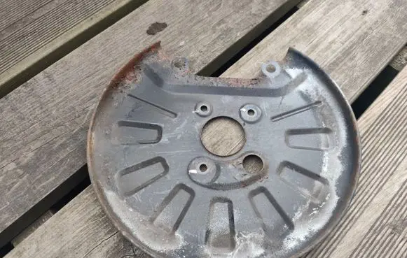 Hyundai Coupe Rear brake disc plate dust cover 