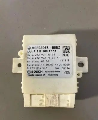 Mercedes-Benz E W212 Parking PDC control unit/module A2129001711 A2129027504 A2129018003