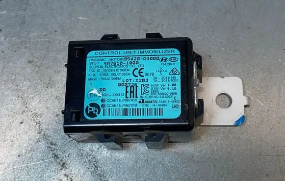 KIA Stonic Immobilizer control unit/module 95420D4000