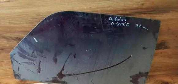 Mazda 323 F Rear door window glass