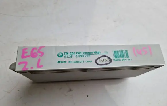 BMW 7 E65 E66 Door control unit/module 6933270