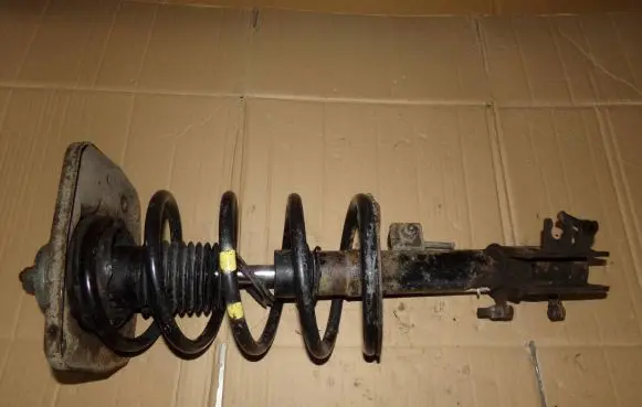 Citroen C8 Front shock absorber with coil spring