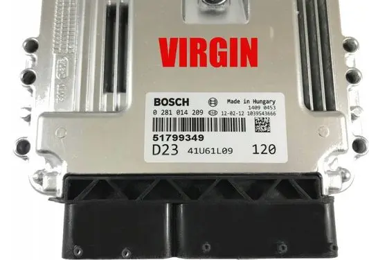 Fiat Ducato Engine ECU kit and lock set 0281014209 41U61L09 51799349