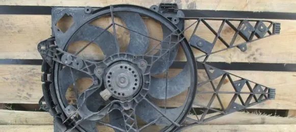 Opel Combo D Electric radiator cooling fan 518122080