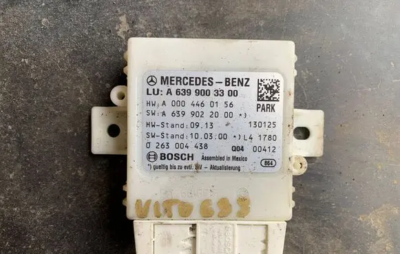 Mercedes-Benz Vito Viano W639 Parking PDC control unit/module A6399003300