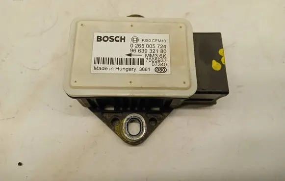 Peugeot 607 ESP acceleration yaw rate sensor 0265005724 9663932180 7005937