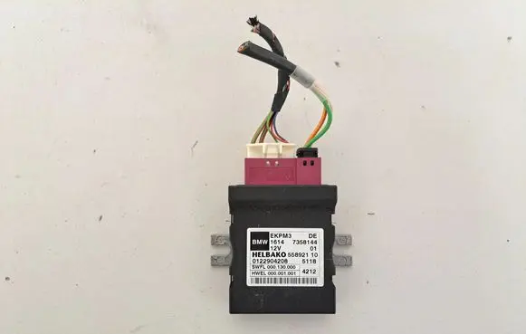 BMW 3 F30 F35 F31 Fuel injection pump control unit/module 7358144 7411596