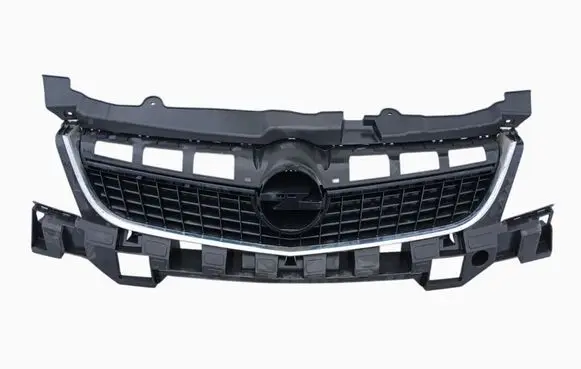 Opel Vectra C Front bumper upper radiator grill 13260028