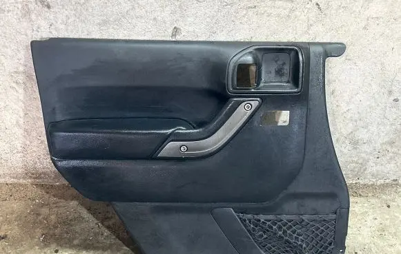 Jeep Wrangler Rear door card panel trim 1QJ29TRMAC 62635 13366