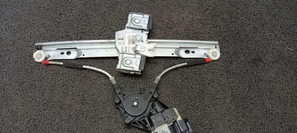 Ford Fiesta Front door window regulator with motor 8A6114553B