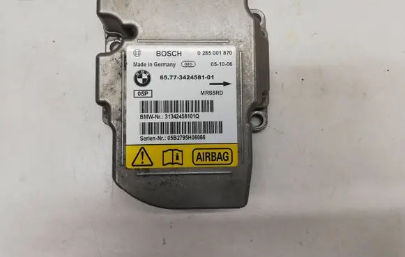 BMW X3 E83 Airbag control unit/module 65773424581 0285001870