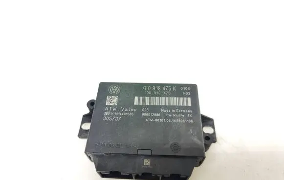 Volkswagen Transporter - Caravelle T5 Parking PDC control unit/module 7E0919475K 000012988 1Q0919475