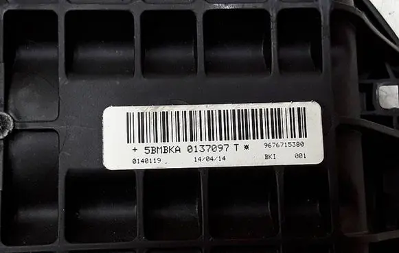 Citroen C4 Grand Picasso Passenger airbag 9676715380 0137097 0140119