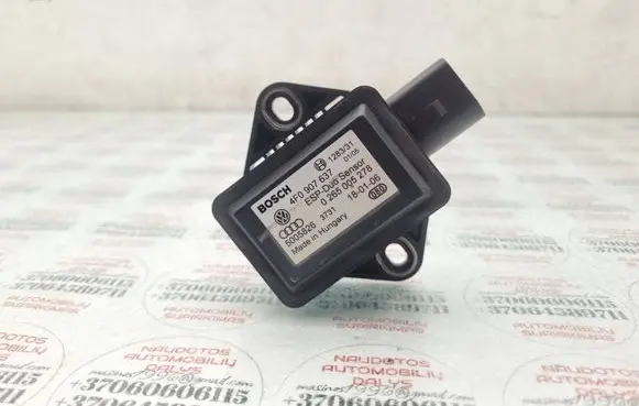 Audi A6 S6 C6 4F ESP acceleration yaw rate sensor 4F0907637