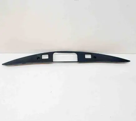 Trunk door license plate light bar