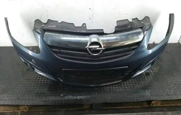 Opel Corsa D Front bumper GRANATOWY