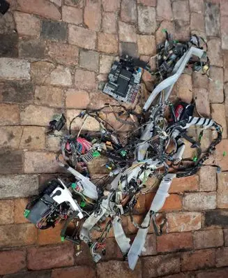 Volvo S80 Wiring harness 8678467