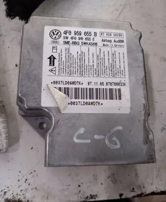 Audi A6 S6 C6 4F Airbag control unit/module 4F0959655B 0037LD0AWD7K 4F0910655E
