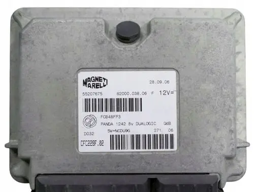 Fiat Panda II Engine control unit/module 55207675 CFC228F02