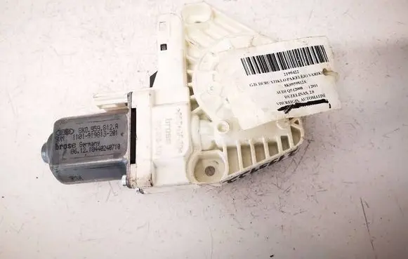 Audi A4 S4 B8 8K Rear door window regulator motor 8K0959812A