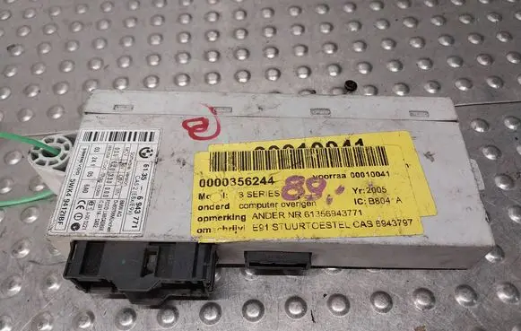 BMW 3 E90 E91 CAS control unit/module 6943771